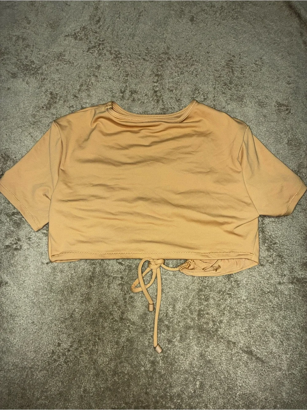 SKIMS Tan Bikini Top